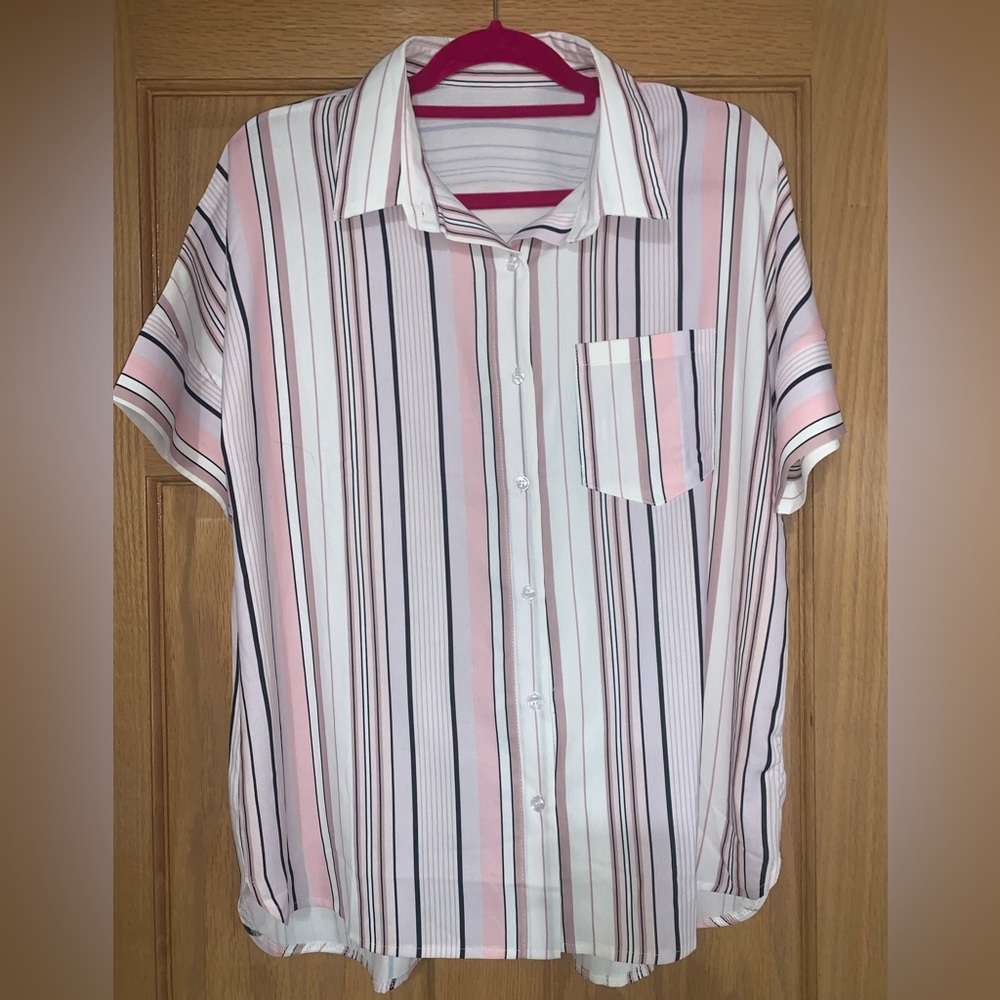 Striped Blouse - Picture 2 of 3